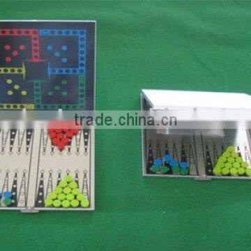 Aluminum with Magnetic Flying Chess Game for Kids