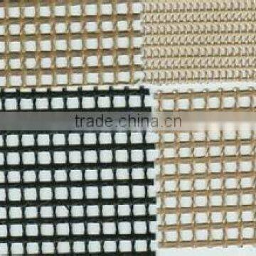 export UV dryer PTFE Coated Fiberglass Open Mesh Conveyor Belt/4*4mm