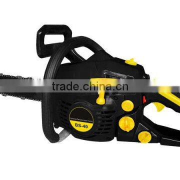 Gasoline chain saw 25cc/38cc/40cc/45cc/52cc/58cc easy starter 18"/20"/22" oregon bar/blade