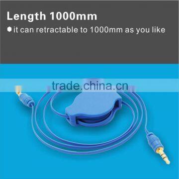 China supplier universal audio cable and connector with original retail box