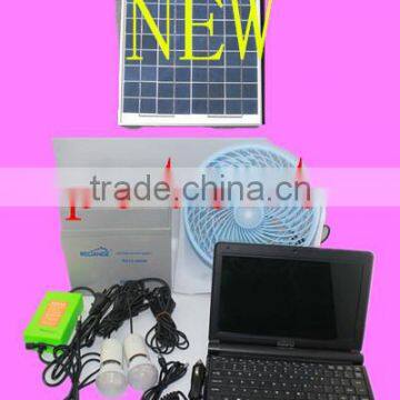 400w mini solar ligthing system for home use