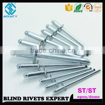 HIGH QUALITY ISO 15979 STEEL RIVET BODY STEEL MANDREL STEEL RIVETS