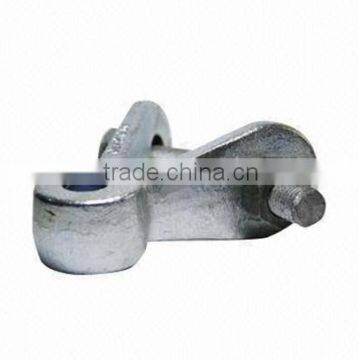 Electric power fitting, made of carbon steel, with hot dip galvaniz