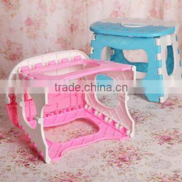 Children's plastic folding stool Children learn a small bench Cartoon stool