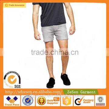 Custom Men Appreal 100% Cotton Short Denim Jeans Shorts Wholesale Cheap Price