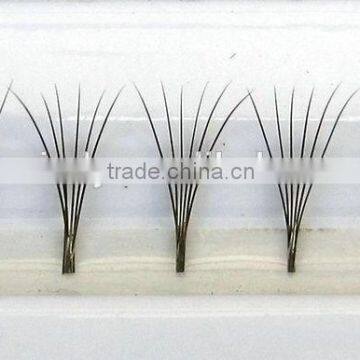 Factory high quality handmade 6piece/pieces 4sizes individual eyelash extension