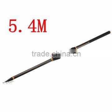 Best Promotion Outdoor 5.4m Carbon Fiber Telescopic Spinning Casting Pole Saltwater Sea Fishing Rod Travel Holiday Fishing Tools