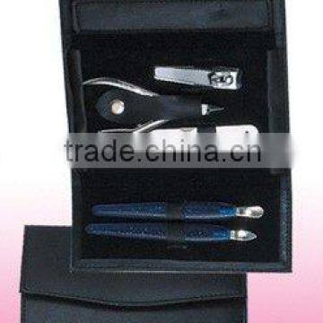 perse style manicure set with 6pcs nail tools