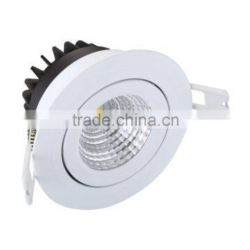 SAA Standard Adjustable holesize 75mm 10W COB chip led downlight