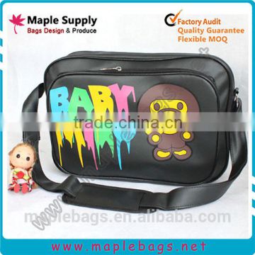 Monkey printe PVC bag shoulder bag