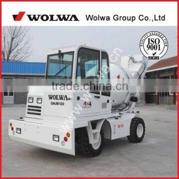 truck mounted cement mixer with 1.2CBM mixing capacity