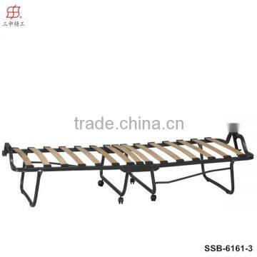 China Factory Home Bedroom Cheap Modern Steel Single Folding Beds photo-6