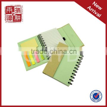 hardcover 60 sheets notepad with spiral binding