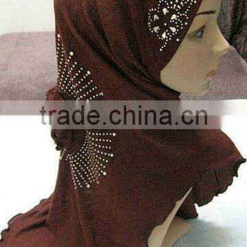 H017 fashion cashmere muslim hijab