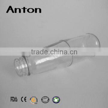 100ml Clear Round Vinegar Liquid Sesame Oil Glass Bottle With Screw Cap photo-2