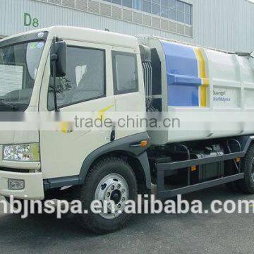 new product JIEFANG FAW 8CBM garbage compressed truck