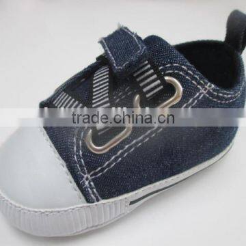 Demin baby caucal shoes canvas kid walker children shoes