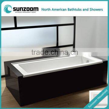 cUPC large plastic bath tub,mini-indoor-hot-tub,portable bathtub whirlpool