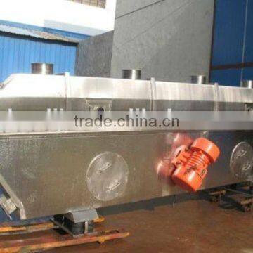 Edible sault vibrating fluidized bed dryer with fully sealed structure