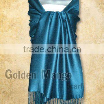 Solid color pashmina scarves
