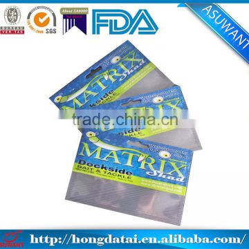 small three side seal fishing lure packaging