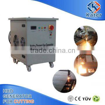 oxyhydrogen gas generator for carbon steel cutting