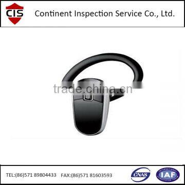Bluetooth headset pre-shipment inspection/During production service in China