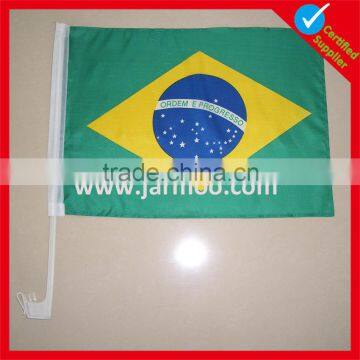 Clipped Window Car Antenna Flag