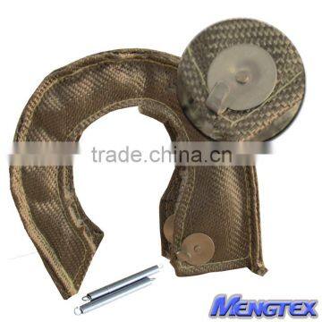 Custom Fit TITANIUM T25/T28 Turbo For a Turbocharger Turbo Blanket and Turbo Kit photo-2