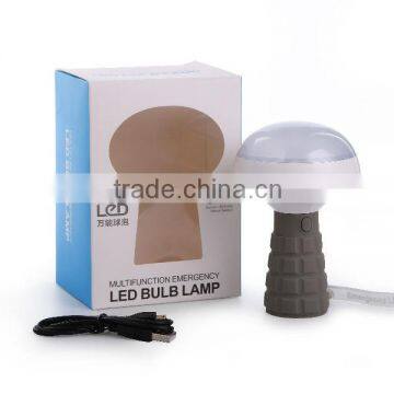 LED rechargeable emergency household led torch night outdoor lamp light