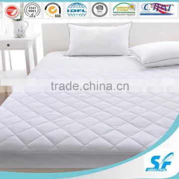 Fire proof cotton fabric polyester mattress protector