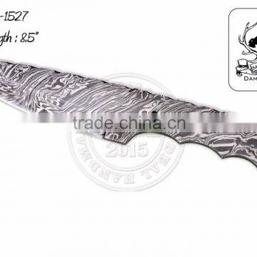 Damascus Steel Knife Blade Blank DD-BB-1527