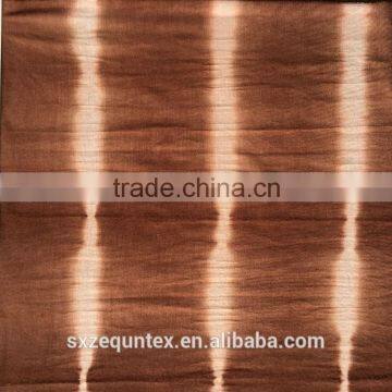 2016 hot sale popular manual tie-dyed knit rayon spandex jersey fabric for garments