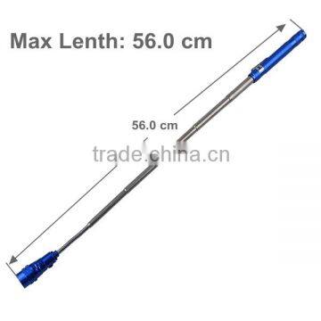 Promotional High Power 3 LED Torch Telescipic Extendable Flexible Pick Up Flashlight photo-4