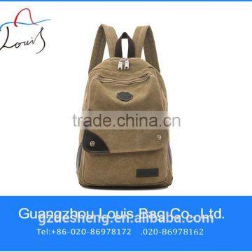 promotional custom canvas backpack