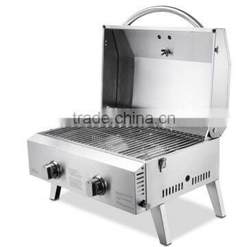 Flat Top Stainless Steel Camping Portable BBQ Grills