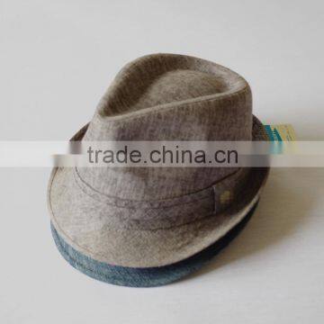 Multiple Colours for Men's Fashion Design Coating Linen Blank Top Hats photo-4