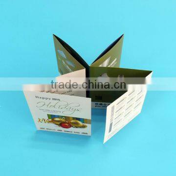 New brochure four color printing in shenzhen china 2015