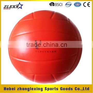 orange soft polyurethane volleyball