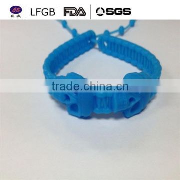 2014New product DIY silicone bracelets,high quality comfortable silicon wristband/band