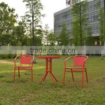 Hot sale modern metal garden furniture set