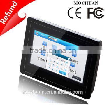 7" tft lcd 800x480 industrial resistive light source hmi touch screen