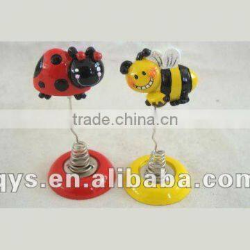 bee shape decorative card holder