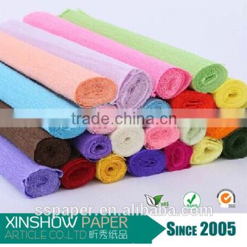 Flower Packing Fancy Color Crepe Paper In Rolls,Crepe Paper for handmade flower                        
                                                Quality Choice