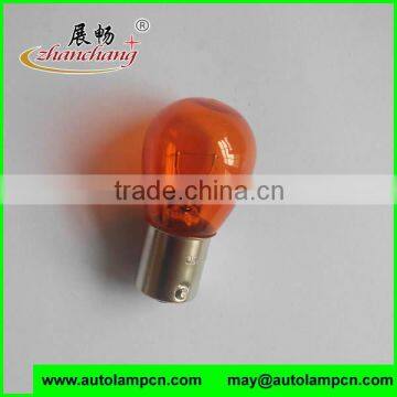 S25 12V21W BA15S 1141NA AUTO BULB Amber Color