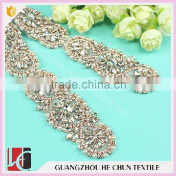 HC-6-1 Hechun Wedding Decorative Rhinestone Bridal Beaded Trim photo-2