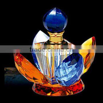 Lotus Body Model Crystal Perfume Bottle,Crystal censer burner