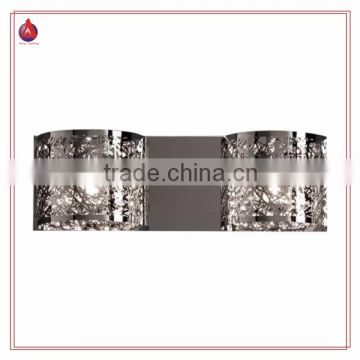 wholesale wall sconce lighting with metal and crystal decoration