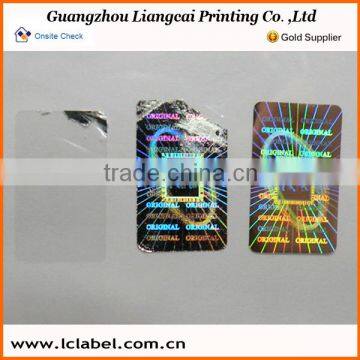 high quantity warranty void sticker tamper evident void label
