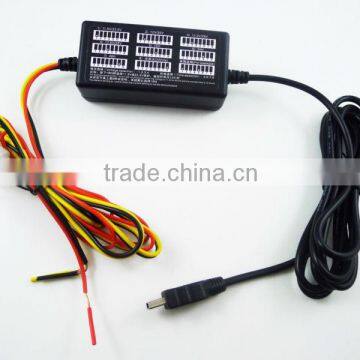 12V 24V To 5V with micro DC to DC Converter Module 12V 24V To 5V with mini USB Cable low voltage protection with timer